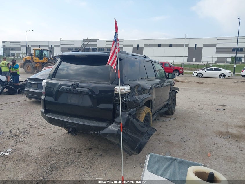 Vin: jteeu5jr2p5299312, lot: 45763530, toyota 4runner sr5 20234