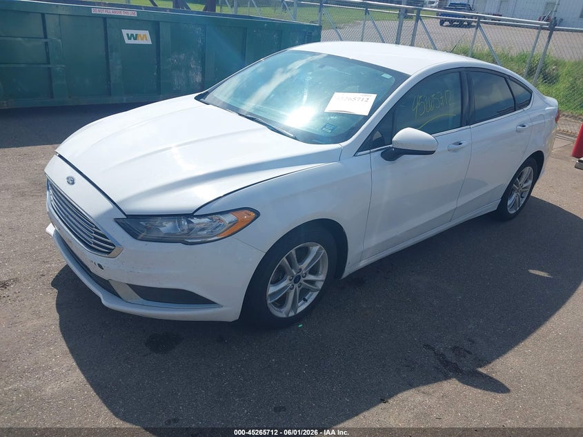 2018 Ford Fusion Se 3FA6P0H75JR104479 photo 1