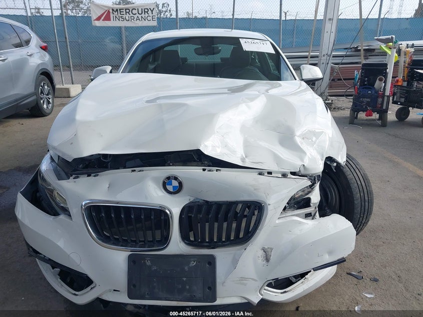 2018 BMW 230I VIN: WBA2J1C57JVB98549 Lot: 45265717