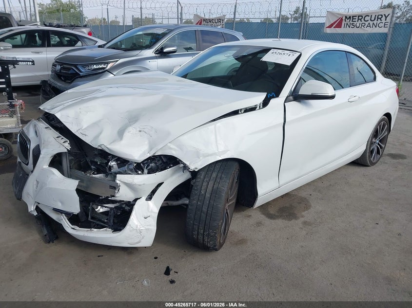 Vin: wba2j1c57jvb98549, lot: 45763537, bmw 230i 20182