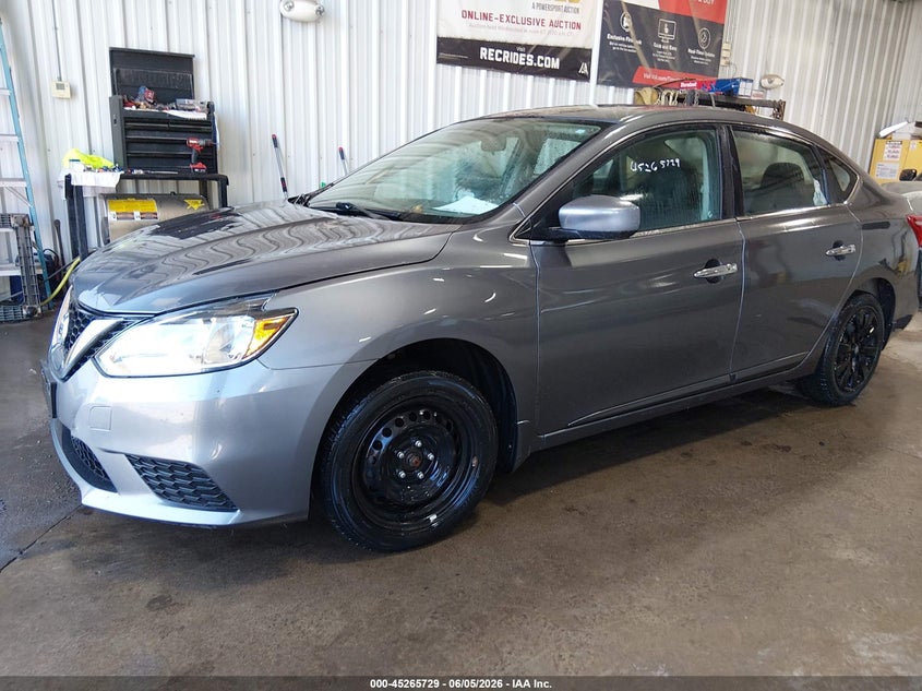 Vin: 3n1ab7ap5hl718499, lot: 45763549, nissan sentra sv 20172