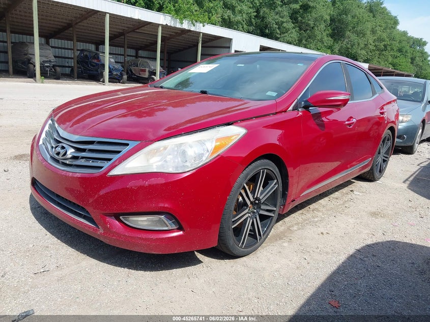 Vin: kmhfh4jg4ea362576, lot: 45763561, hyundai azera limited 20142
