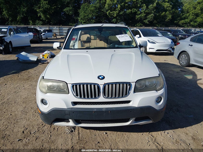 2008 BMW X3 3.0Si VIN: WBXPC93498WJ19430 Lot: 45265744