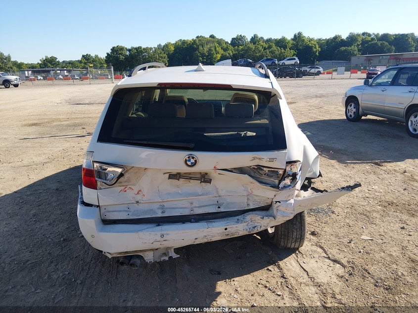 2008 BMW X3 3.0Si VIN: WBXPC93498WJ19430 Lot: 45265744