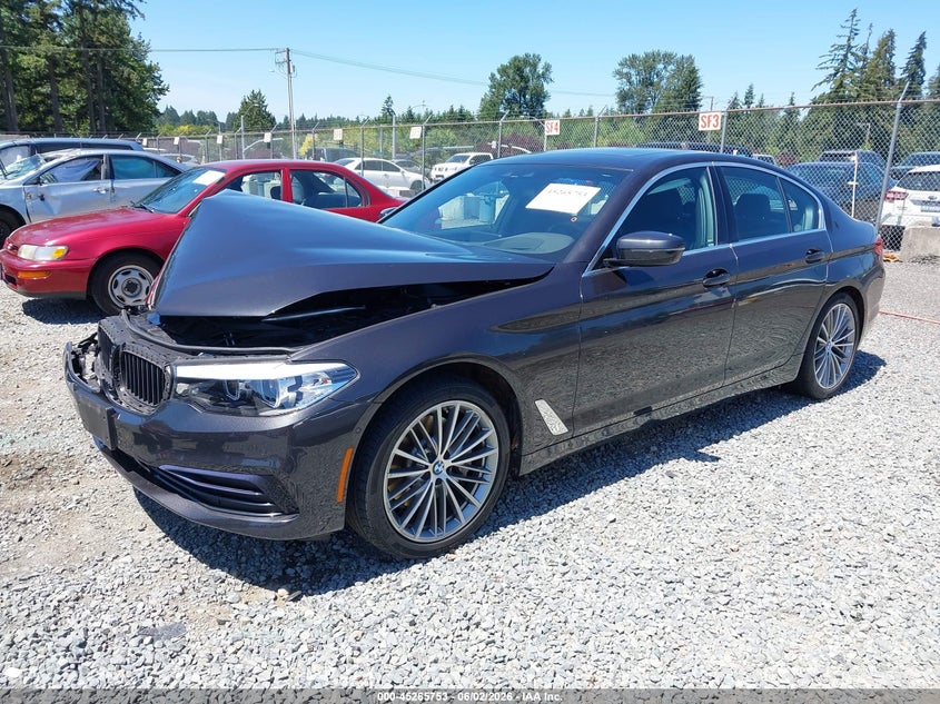 Vin: wbaje7c58kwd55438, lot: 45763573, bmw 540i xdrive 20192