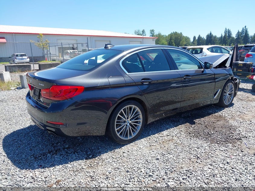 Vin: wbaje7c58kwd55438, lot: 45763573, bmw 540i xdrive 20194