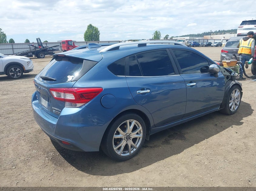 Vin: 4s3gtau6xj3725874, lot: 45763589, subaru impreza 2.0i limited 20184