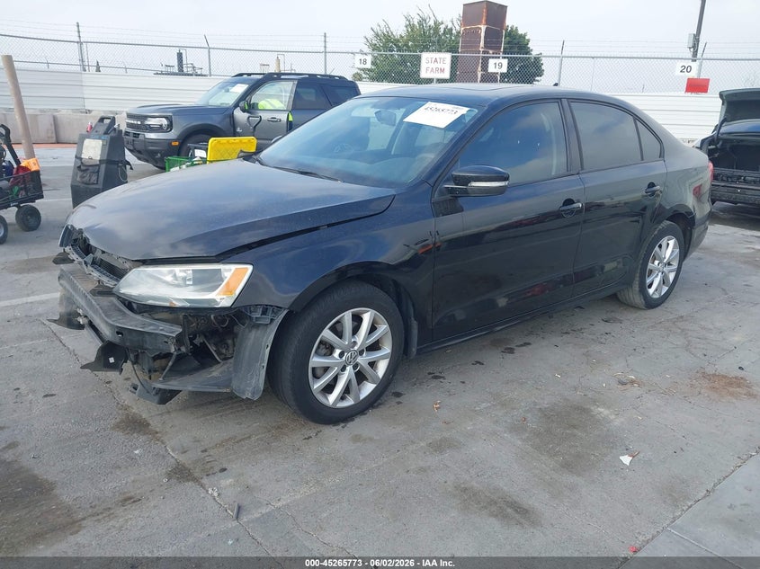 Vin: 3vwdz7aj0bm377304, lot: 45763593, volkswagen jetta 2.5l se 20112