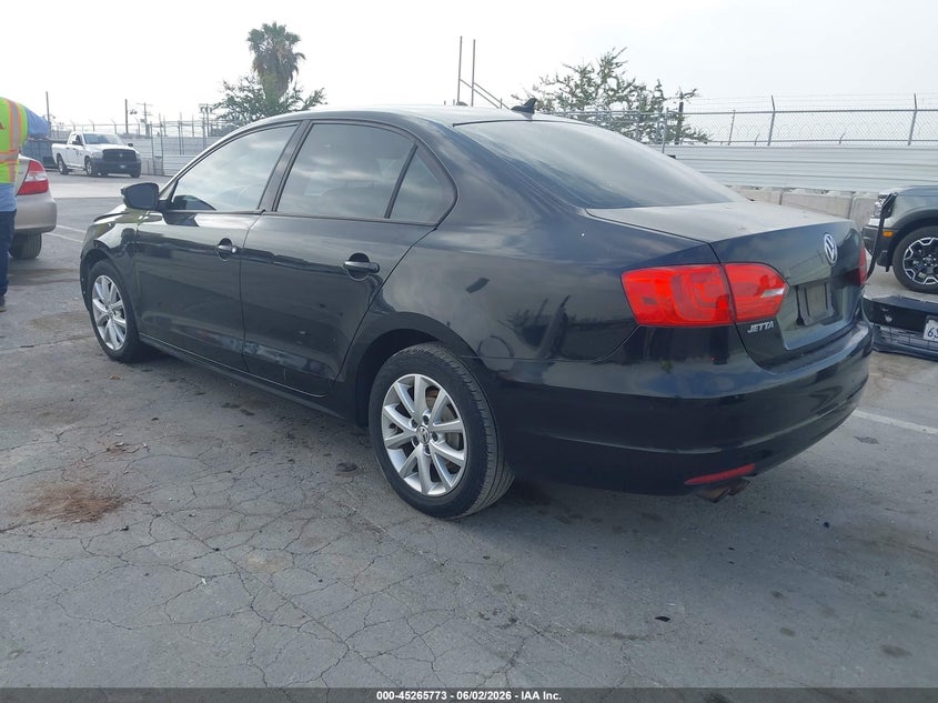 Vin: 3vwdz7aj0bm377304, lot: 45763593, volkswagen jetta 2.5l se 20113