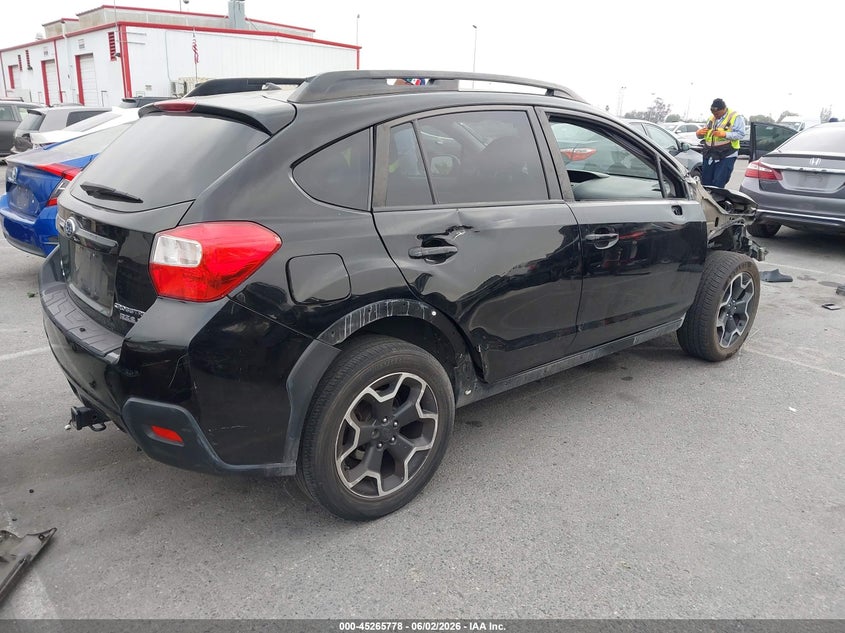 Vin: jf2gpadc4fh236375, lot: 45763598, subaru xv crosstrek 2.0i premium 20154