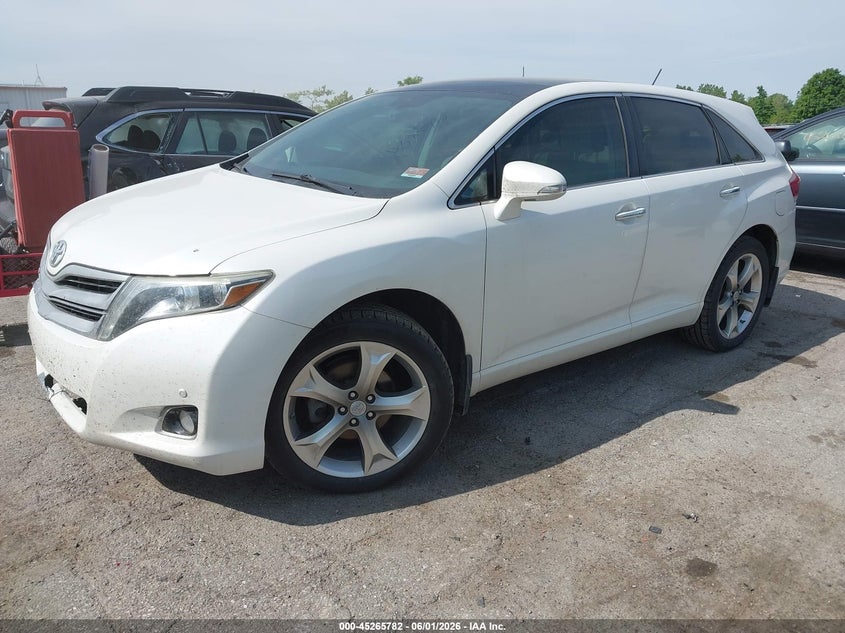 Vin: 4t3bk3bb7eu108976, lot: 45763602, toyota venza limited v6 20142