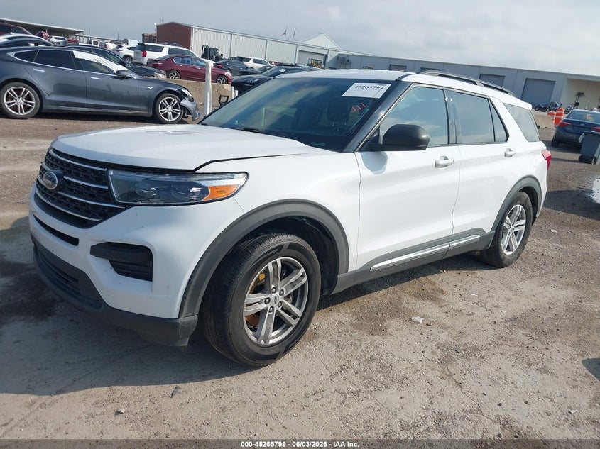 Vin: 1fmsk7dh7mga52245, lot: 45763619, ford explorer xlt 20212