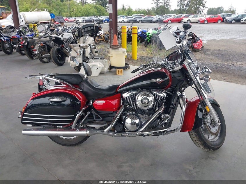 2008 Kawasaki Vn1600 D VIN: JKBVNKD148A019443 Lot: 45265810