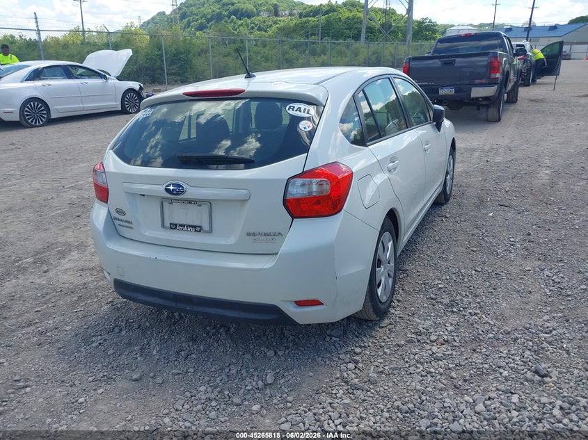 Vin: jf1gpaa65fh258517, lot: 45763638, subaru impreza 2.0i 20154