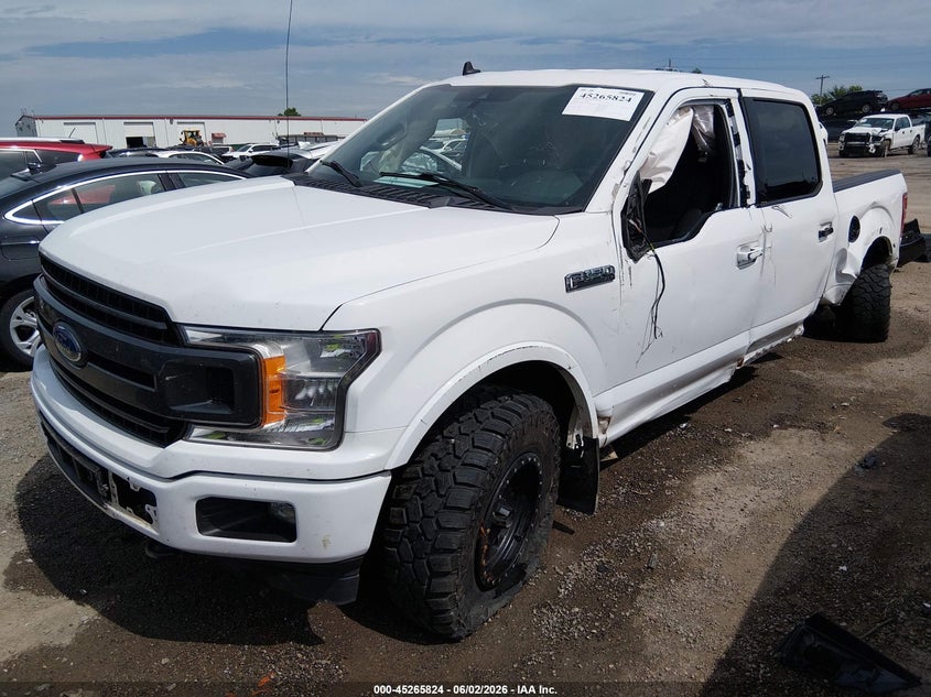 Vin: 1ftew1ep5kfb29710, lot: 45763644, ford f-150 xlt 20192