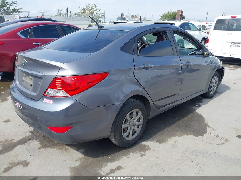 Vin: kmhct4ae7eu698401, lot: 45763649, hyundai accent gls 20144