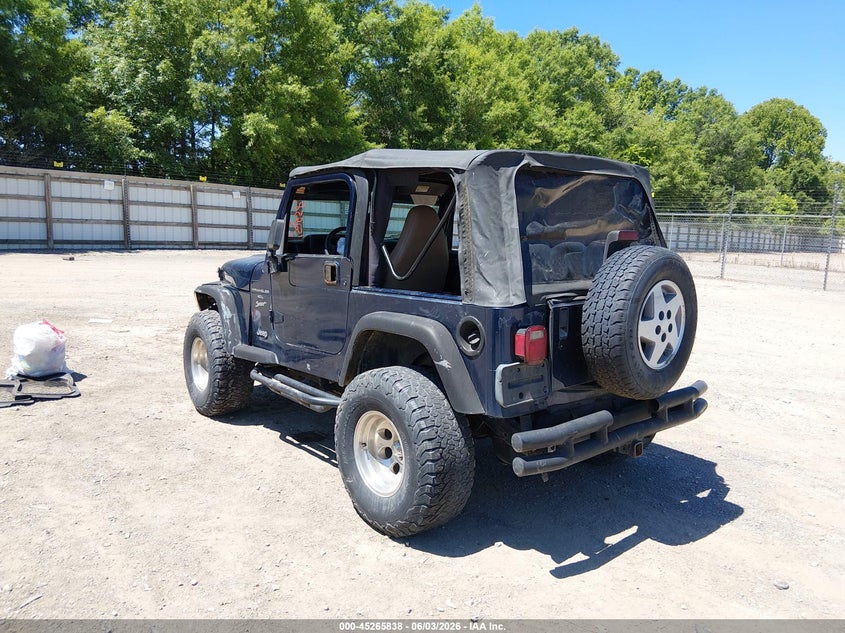 2000 JEEP WRANGLER auction photo 3