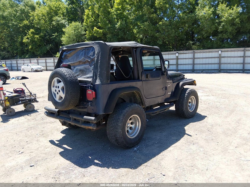 2000 JEEP WRANGLER auction photo 4