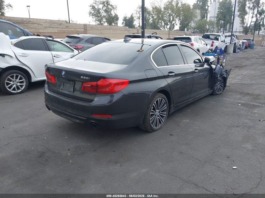 Vin: wbaja5c52jwa35854, lot: 45763663, bmw 530i 20184