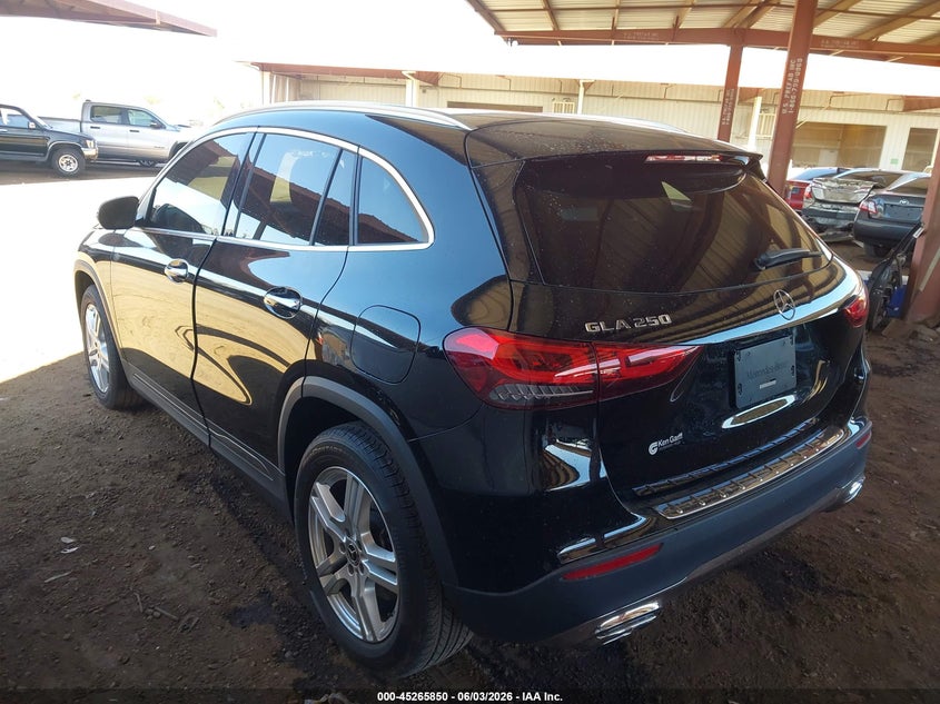 Vin: w1n4n4gb9pj473927, lot: 45763670, mercedes-benz gla 250 20233