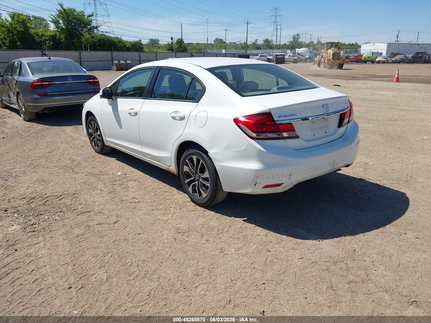 Vin: 19xfb2f81de244315, lot: 45763690, honda civic ex 20133