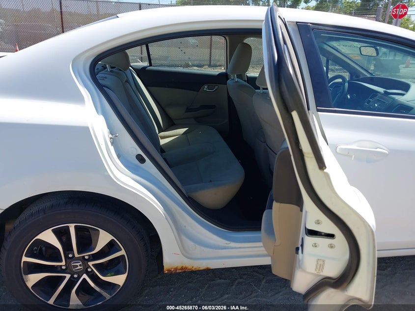 2013 Honda Civic Ex VIN: 19XFB2F81DE244315 Lot: 45265870