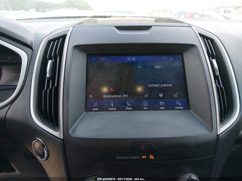 2020 Ford Edge Sel VIN: 2FMPK4J98LBA07628 Lot: 45265876