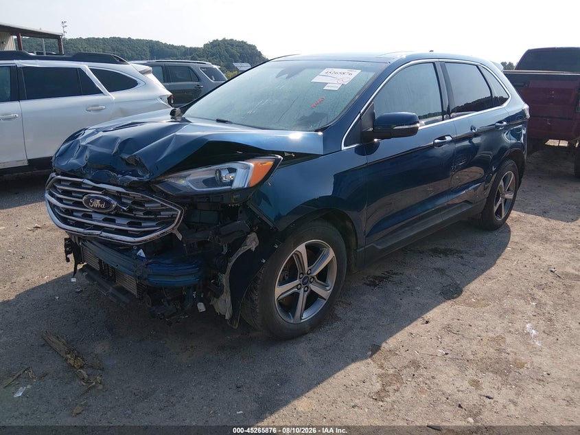 Vin: 2fmpk4j98lba07628, lot: 45763696, ford edge sel 20202