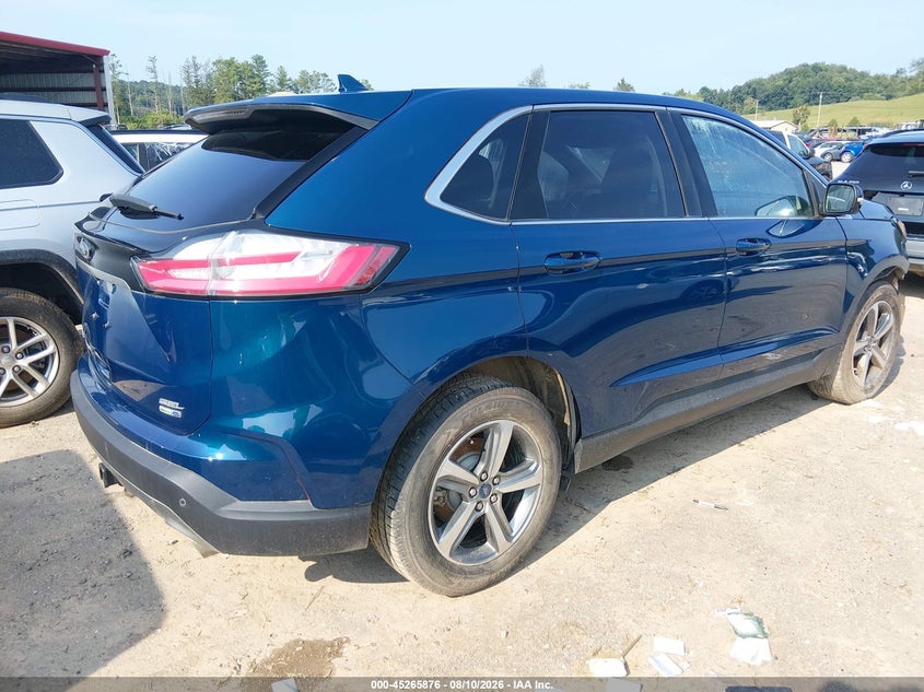 Vin: 2fmpk4j98lba07628, lot: 45763696, ford edge sel 20204