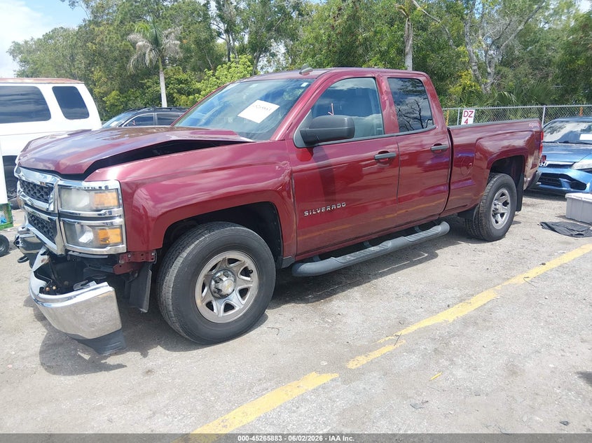 2014 Chevrolet Silverado 1500 Work Truck 2wt 1GCVKPEHXEZ154239 photo 1