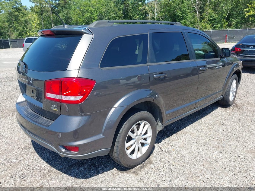 Vin: 3c4pdcbg7gt218562, lot: 45763709, dodge journey sxt 20164