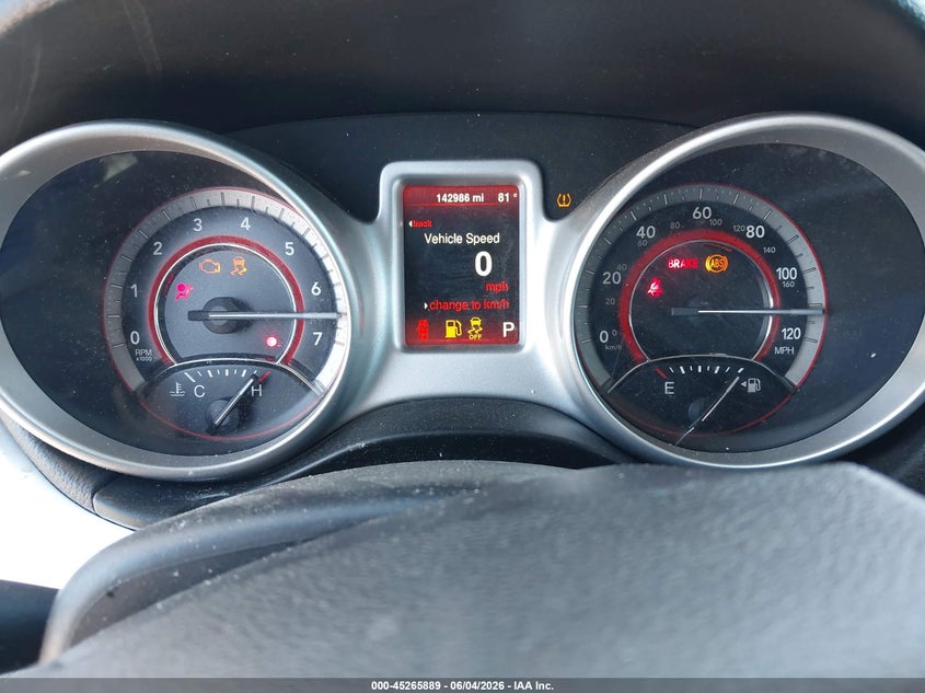 2016 Dodge Journey Sxt VIN: 3C4PDCBG7GT218562 Lot: 45265889