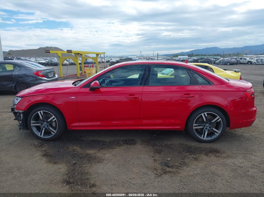 2017 Audi A4 2.0T Premium VIN: WAUENAF43HN067436 Lot: 45265891
