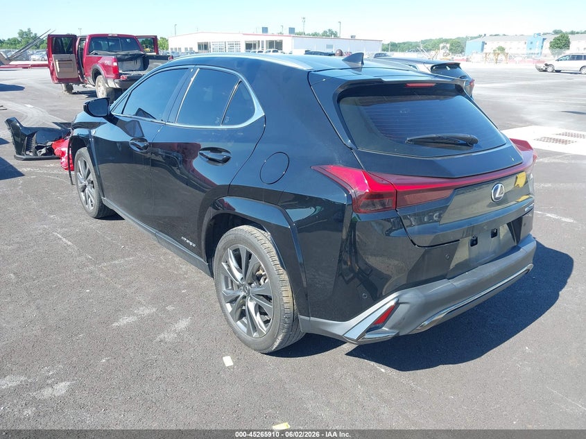 Vin: jthr9jbh3n2061729, lot: 45763730, lexus ux 250h f sport 20223