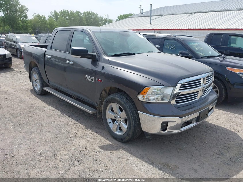 Vin: 1c6rr7lm8hs880778, lot: 45763752, ram 1500 big horn  4x4 5'7 box 2017 img_1