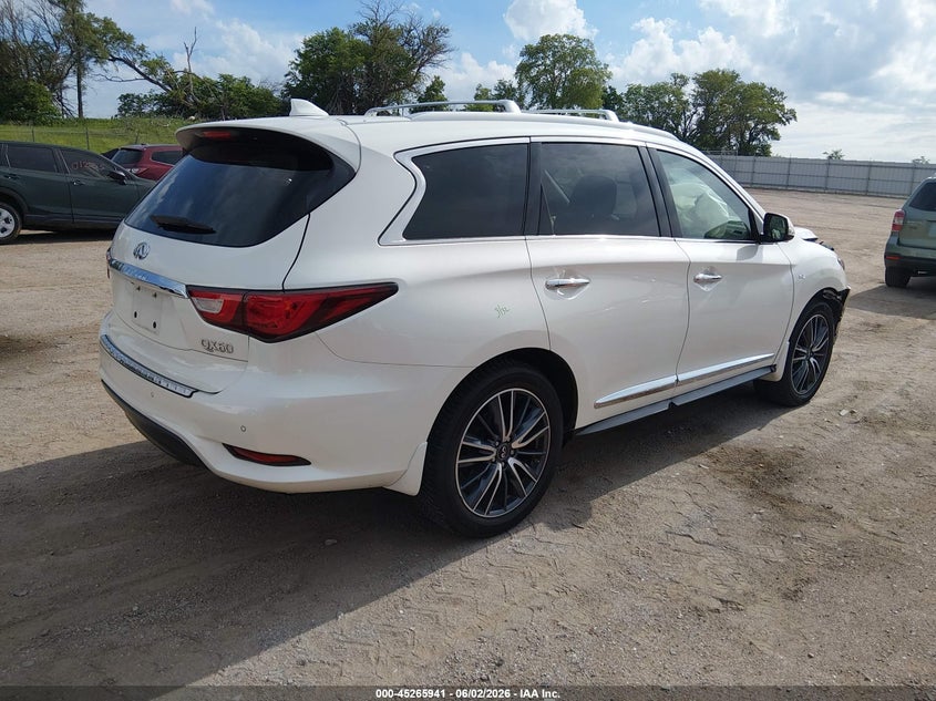 Vin: 5n1dl0mm0hc555073, lot: 45763761, infiniti qx60 20174