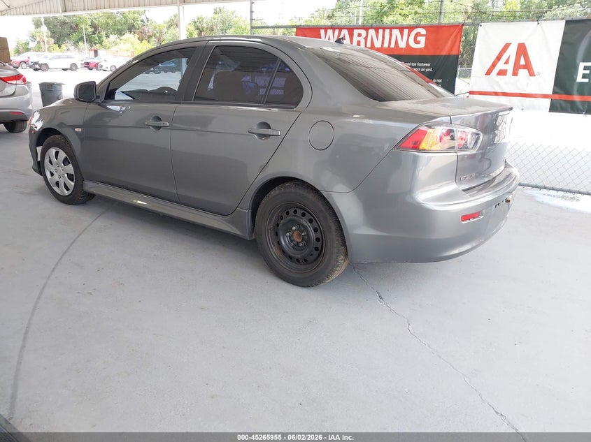 Vin: ja32u2fuxau021918, lot: 45763775, mitsubishi lancer es 20103