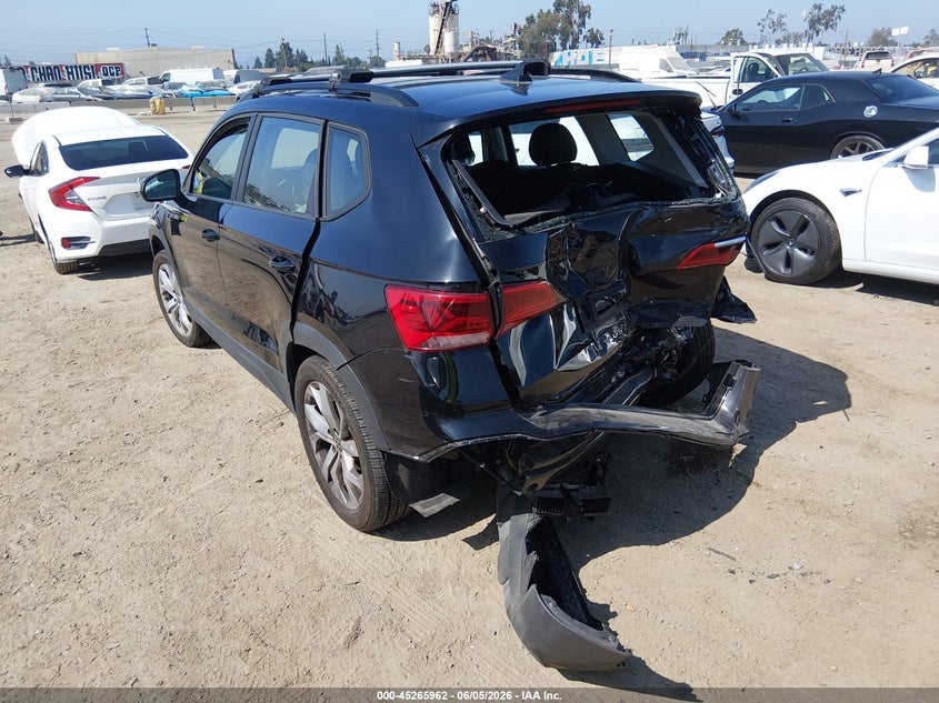 Vin: 3vvax7b27pm330878, lot: 45763782, volkswagen taos 1.5t s 20233