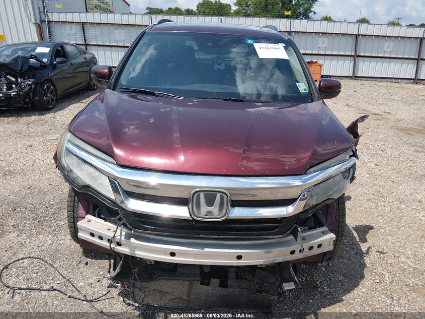 2019 Honda Pilot Touring VIN: 5FNYF5H98KB025590 Lot: 45265969
