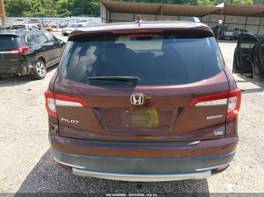 2019 Honda Pilot Touring VIN: 5FNYF5H98KB025590 Lot: 45265969