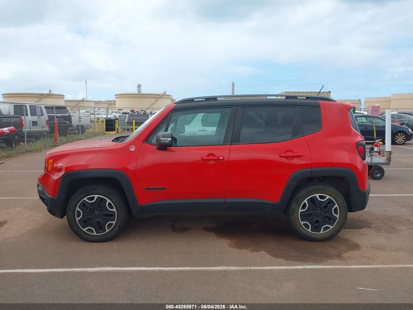 2015 Jeep Renegade Trailhawk VIN: ZACCJBCT1FPC40513 Lot: 45265971