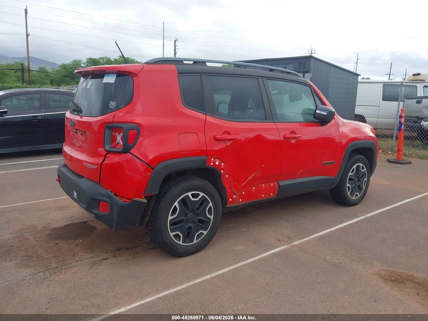 2015 Jeep Renegade Trailhawk VIN: ZACCJBCT1FPC40513 Lot: 45265971