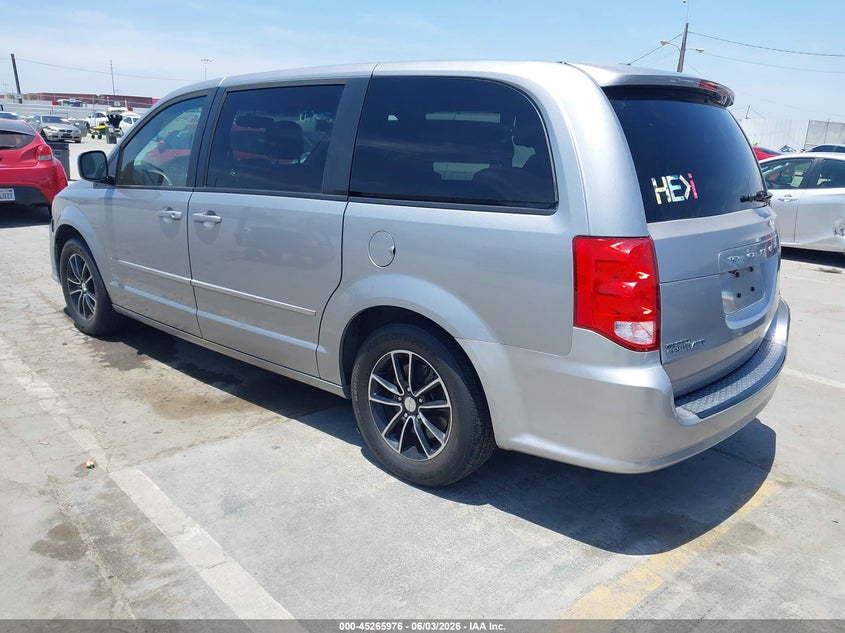 Vin: 2c4rdgcg2hr741099, lot: 45763797, dodge grand caravan sxt 20173
