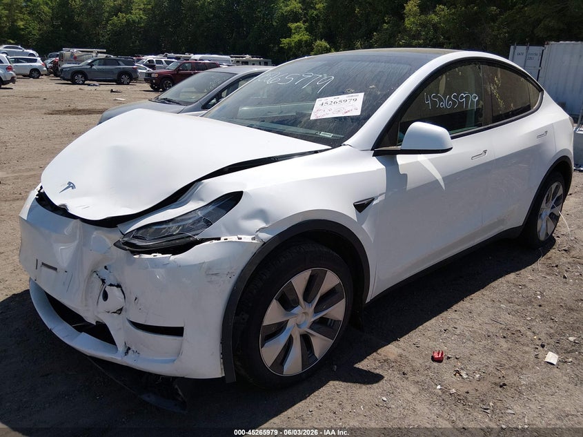 Vin: 7saygdee4pf615014, lot: 45763799, tesla model y awd/long range dual motor all-wheel drive 20232