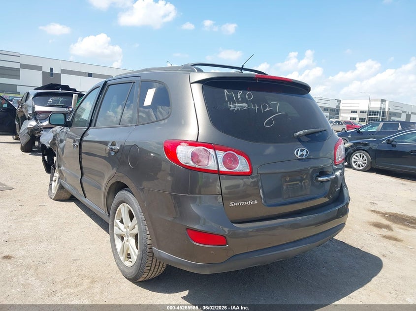 Vin: 5xyzk3ab7cg141441, lot: 45763805, hyundai santa fe limited 20123