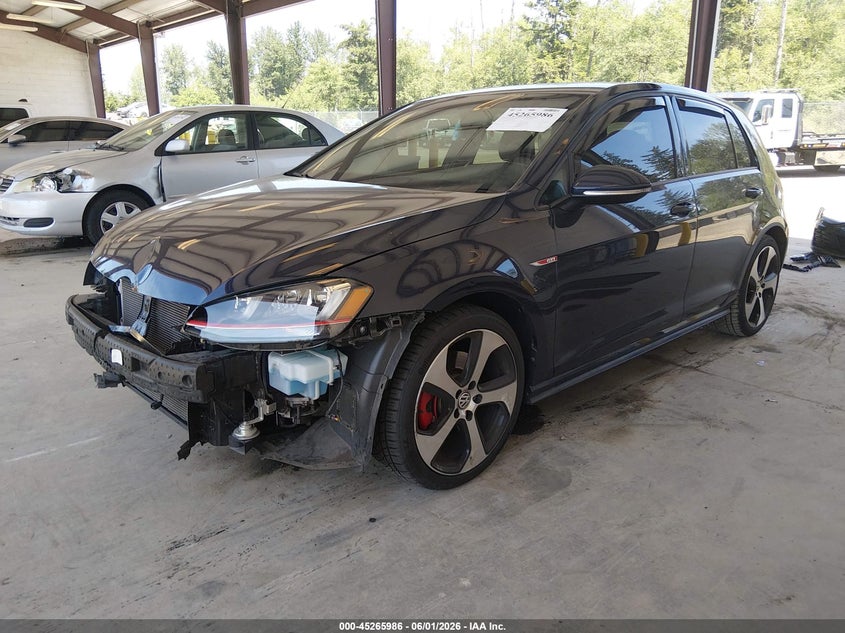 Vin: 3vw5t7au0fm062038, lot: 45763806, volkswagen golf gti 2.0t s 4-door 20152