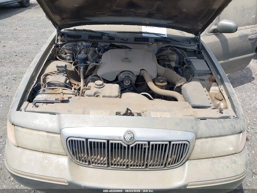 2000 Mercury Grand Marquis Ls VIN: 2MEFM75W6YX713307 Lot: 45265989