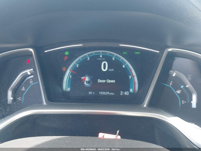 2017 HONDA CIVIC COUPE 1.5L I-4 DI, DOHC, VVT, TURBO, 174HP