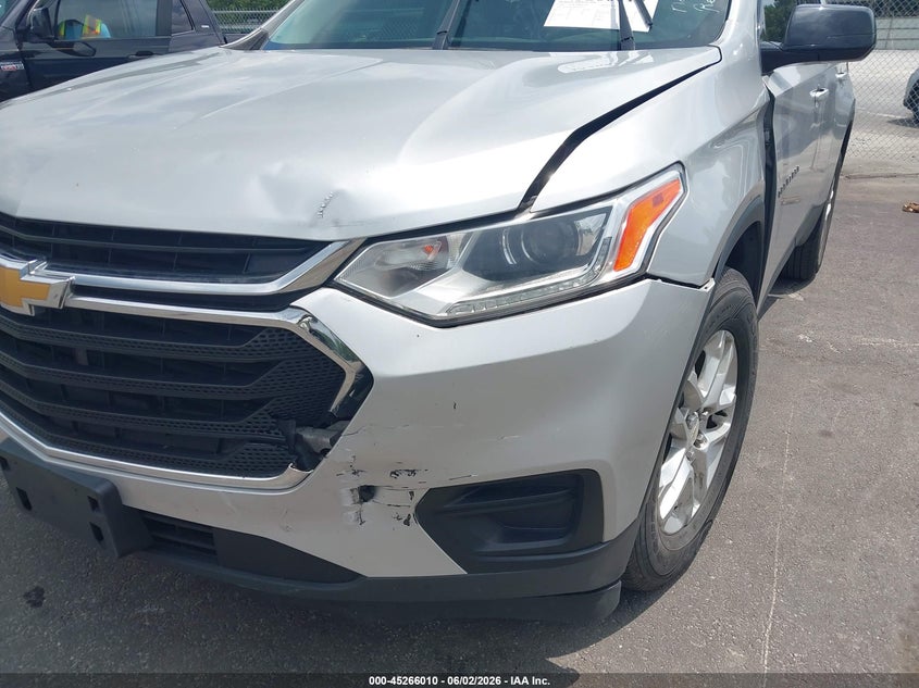 2018 Chevrolet Traverse Ls VIN: 1GNERFKW0JJ183676 Lot: 45266010