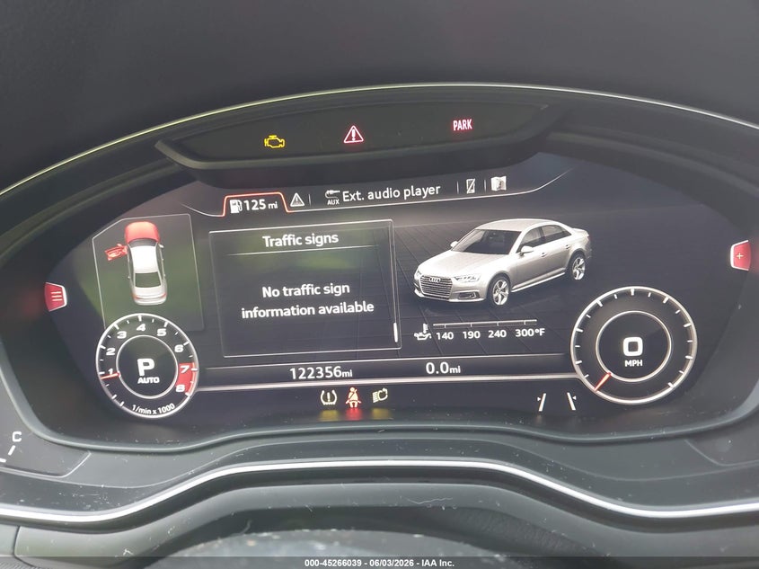 2018 Audi A4 2.0T Premium/2.0T Tech Premium VIN: WAUENAF48JN006993 Lot: 45266039